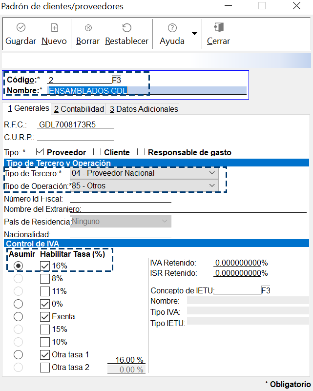 Registro De Las Operaciones Para Diot Dpiva Tomando En Consideración Los Cfdi De Ingresos 3080