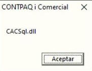 Error acceso Comercial Premium