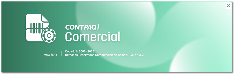 Nueva imagen CONTPAQi Comercial Start-Pro